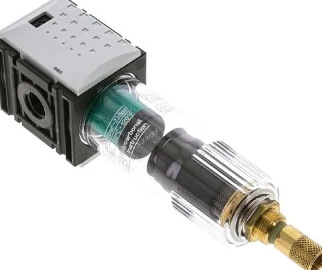 FUTURA Feinfilter (Submikrofilter) G 1/4", Futura 0, Kondensatablass automatisch