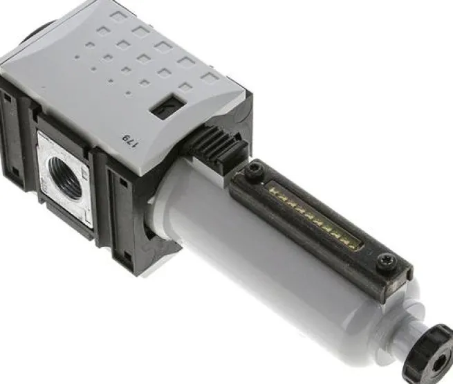 FUTURA Feinfilter (Submikrofilter) G 3/8", Futura 1, Metallbehälter mit Sichtrohr