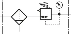FUTURA Filterregler, G 1/2", 0,5 - 10 bar, Baureihe 2