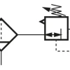 FUTURA Filterregler, G 1/4", 0,5 - 10 bar, Baureihe 0, Kondensatablass automatisch