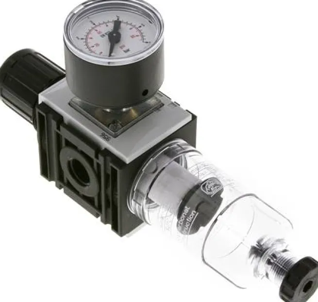 FUTURA Filterregler, G 1/4", 0,2 - 4 bar, Baureihe 0
