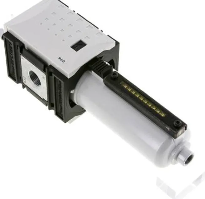 FUTURA Nebelöler, G 3/8", Baureihe 2, BG 2, Metallbehälter mit Sichtrohr