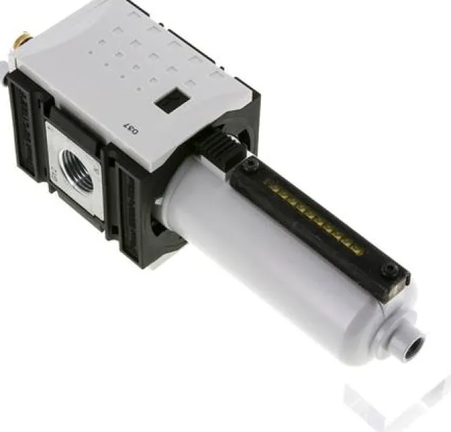 FUTURA Nebelöler, G 1/2", Baureihe 2, Metallbehälter mit Sichtrohr