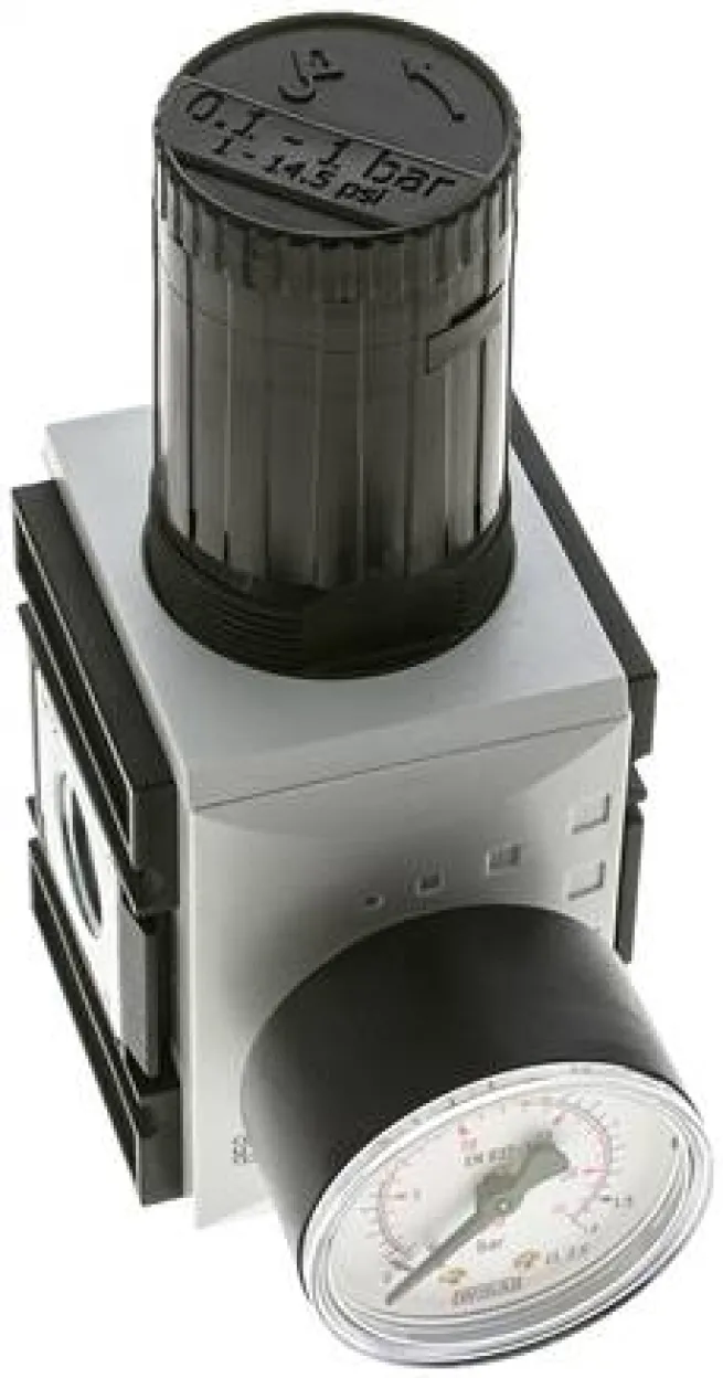 FUTURA Präzisionsdruckregler, G 1/2", 0,1 - 1bar, mit durchgehender Druckversorgung
