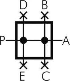 FUTURA Verteiler mit Druckschalter, G 1", Futura 4