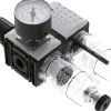 FUTURA Wartungseinheit, 2-tlg., G 1/4", 0,2 - 4 bar, Baur.0