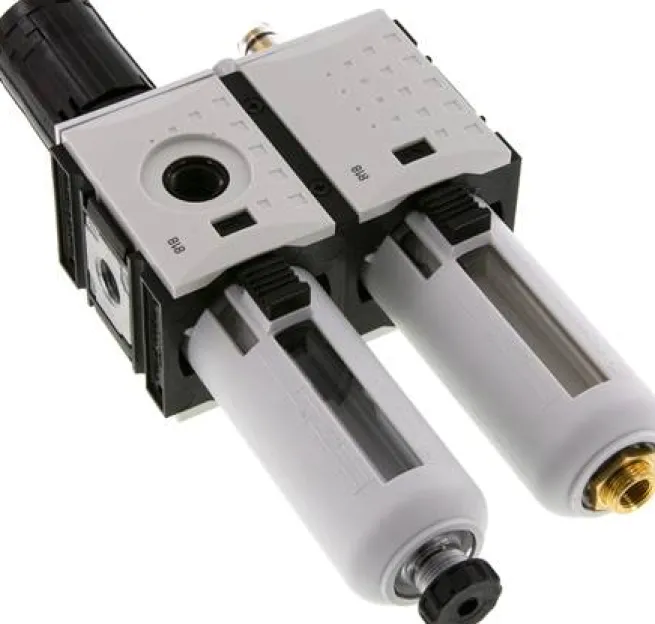 FUTURA Wartungseinheit, 2-tlg., G 1/4", 0,5 - 10 bar, Baur.1