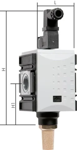 FUTURA 3/2-Wege Magnetventil (NC), G 1", 24 V DC, Futura 4