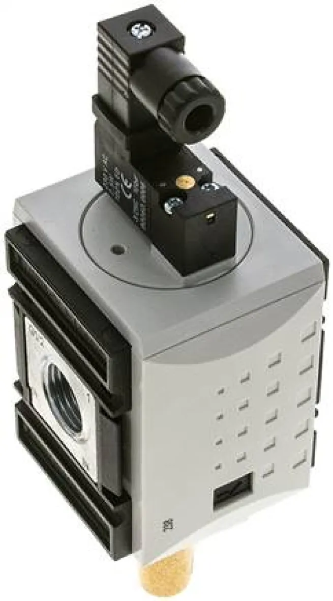 FUTURA 3/2-Wege Magnetventil (NC), G 1/2", 24 V DC, Futura 2