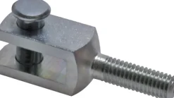 Gabelkopf, mit Bolzen, Außengewinde M 6, Stahl verzinkt