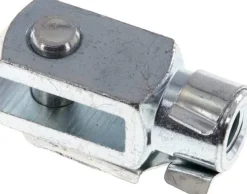 Gabelkopf mit Bolzen M 8, Stahl verzinkt