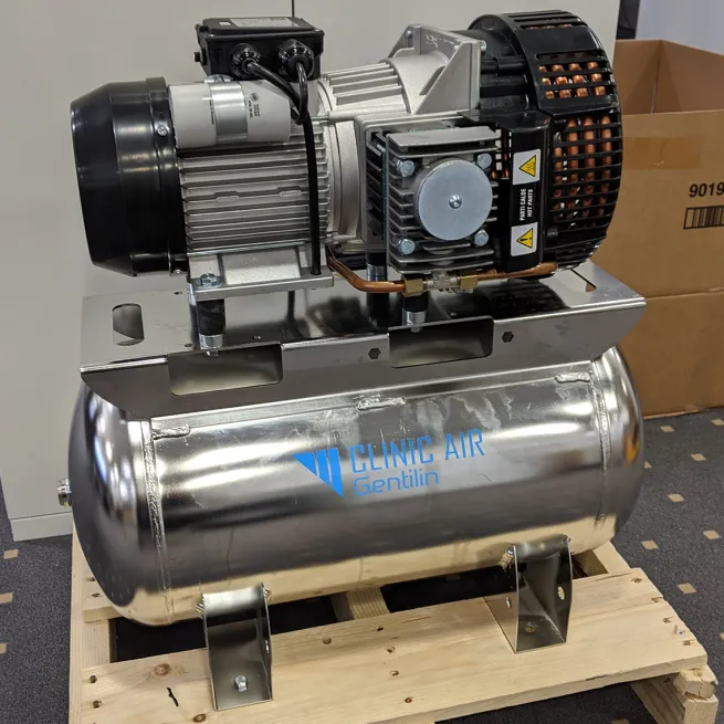 GEBRAUCHT Clinic Dry 3/40 HS · 240 l/min · 10 bar · 1,8 kW · ölfreier Kolbenkompressor