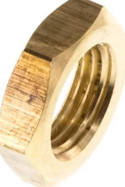 Gegenmutter G 1/8", Messing