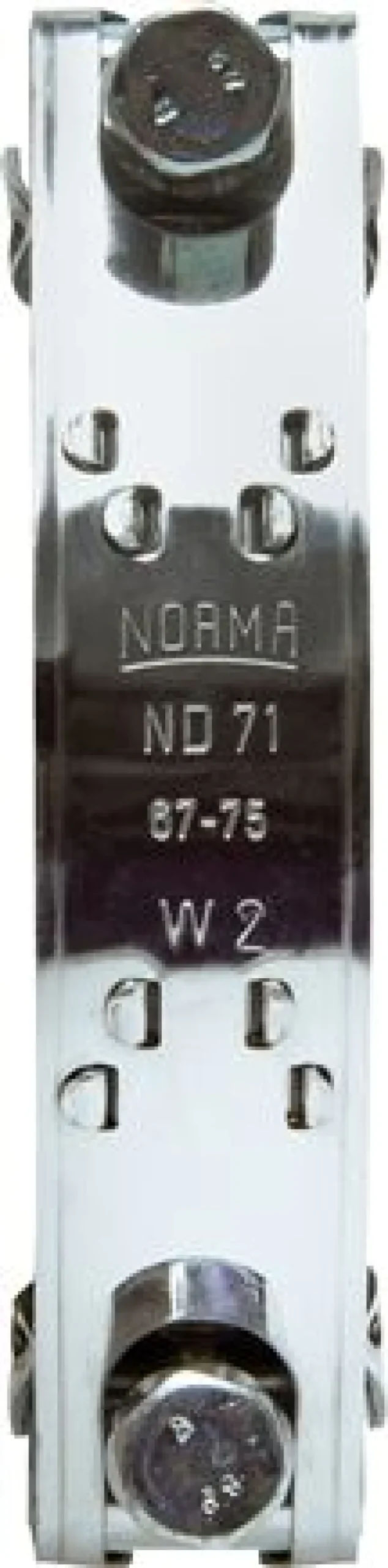 Gelenkbolzenschelle 2-teilig, 59 - 67 mm, 1.4301 (W4)