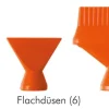 Gelenkschlauch, 1/4", Flachdüse 16 Loch
