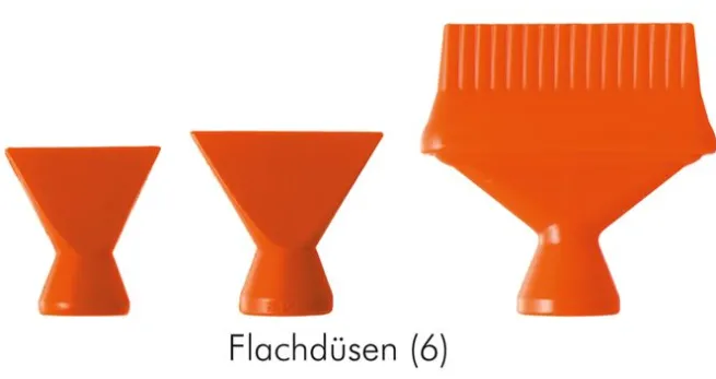 Gelenkschlauch, 1/4", Flachdüse 16 Loch