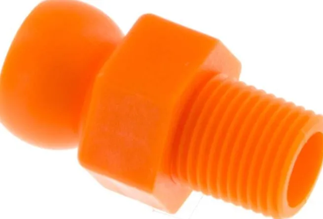 Gelenkschlauch, 1/4", Gewindestück R 1/8"