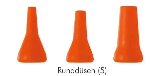 Gelenkschlauch, 1/4", Runddüse 3,2 mm Ø (innen)