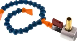 Gelenkschlauch, 1/4", Set mit Magnetfuß: 2 Gelenkschlauchstücke (13 Module), 2 F