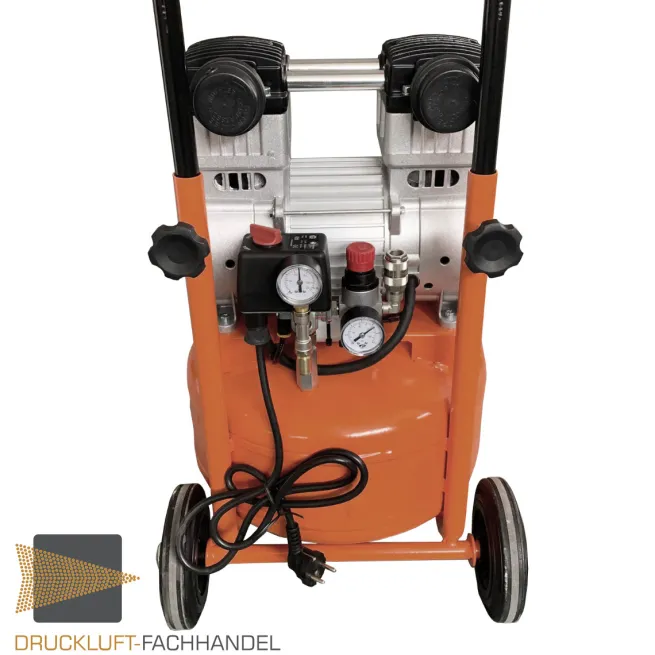 Gentilin ölfreier Kompressor B220/20 – Der leise Montage-Kompressor
