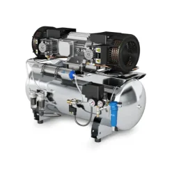 Gentilin ölfreier Kompressor Clinic Dry 6/90 HS mit Membrantrockner und Sterilfilter