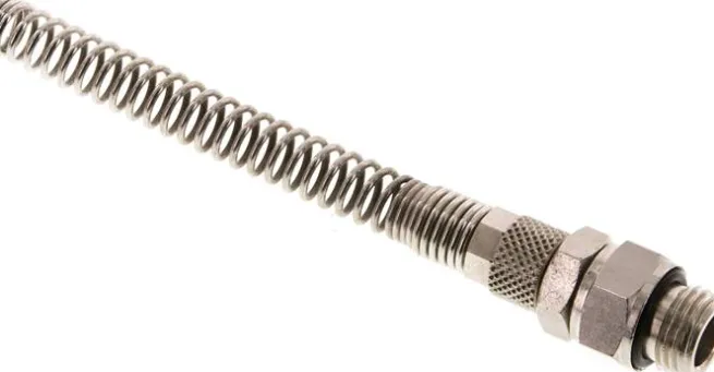 Gerade Drehverschraubung G 1/4"-6x4mm mit Knickschutz