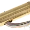 Gerader Ausblashahn, mit Schlauchanschluss 9 mm, Messing