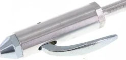 Gerader Ausblashahn, mit Schlauchanschluss 9 mm, Aluminium