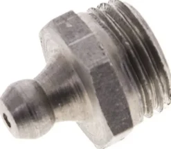 Gerader Kegelschmiernippel, R 1/4", 1.4305