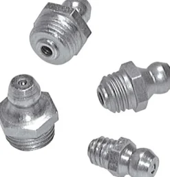 Gerader Kegelschmiernippel, M 10x1 (konisch), Stahl verzinkt