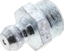 Gerader Kegelschmiernippel, R 1/8", Stahl verzinkt