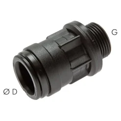 Gerader Steckanschluss G 1/2"-15mm, IQS-Big