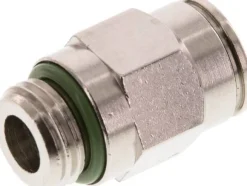 Gerader Steckanschluss G 1/4"-10mm, IQS-MSV (Hochtemperatur), Dichtung FKM