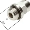 Gerader Steckanschluss G 1/2"-14mm, IQS-MSV (Standard)