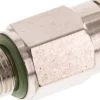 Gerader Steckanschluss G 1/8"-8mm, IQS-MSV (Hochtemperatur), Dichtung FKM