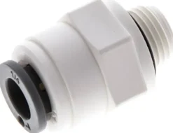 Gerader Steckanschluss G 1/8"-1/4" (6,35 mm), IQS-LE (EPDM-Dichtung)