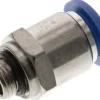 Gerader Steckanschluss G 1/8"-10mm, IQS-Standard