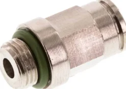 Gerader Steckanschluss G 1/8"-6mm, IQS-MSV (Hochtemperatur), Dichtung FKM