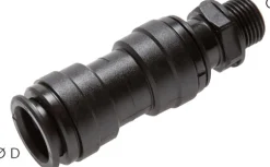 Gerader Steckanschluss G 3/4"-28mm, IQS-Big