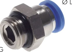 Gerader Steckanschluss M 5-6mm, IQS-Standard