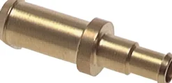 Gerader Steckanschluss 6mm-4mm innen, Messing