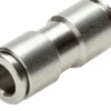 Gerader Steckanschluss 8mm-6mm, IQS-Edelstahl