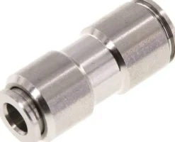 Gerader Steckanschluss 8mm-6mm, IQS-Edelstahl