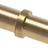Gerader Steckanschluss 2mm-2mm innen, Messing