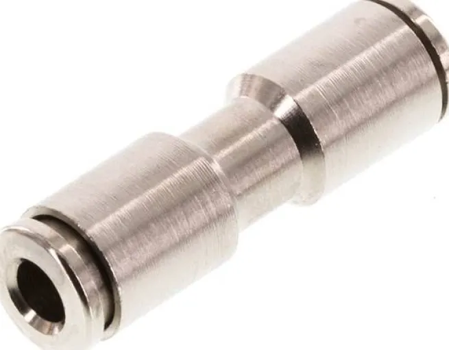 Gerader Steckanschluss 4mm-4mm, IQS-MSV (Hochtemperatur), Dichtung FKM