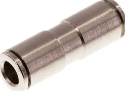 Gerader Steckanschluss 6mm-6mm, IQS-MSV (Hochtemperatur), Dichtung FKM