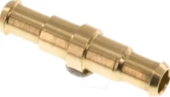 Gerader Steckanschluss 4mm-4mm innen, Messing