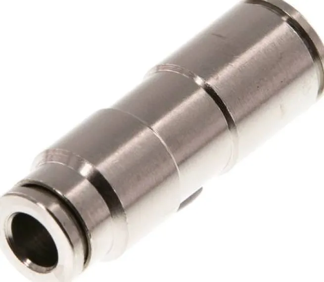 Gerader Steckanschluss 8mm-6mm, IQS-MSV (Hochtemperatur), Dichtung FKM
