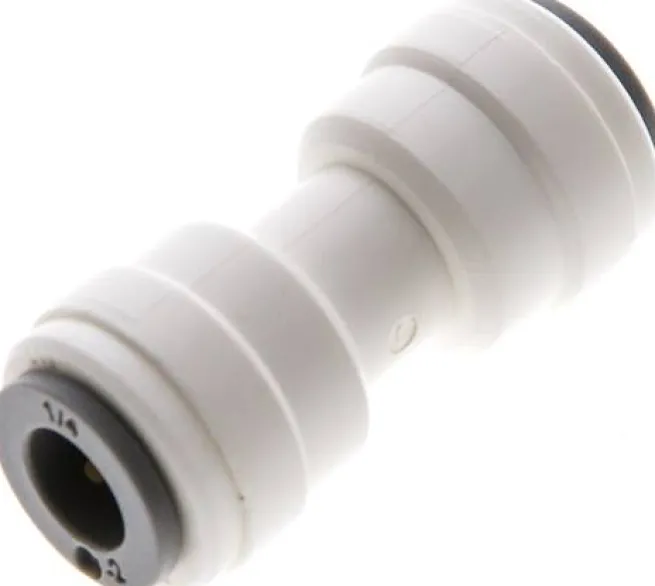 Gerader Steckanschluss 1/4" (6,35 mm)-1/4" (6,35 mm), IQS-LE (EPDM-Dichtung)