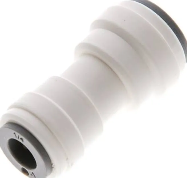 Gerader Steckanschluss 5/16" (7,94 mm)-1/4" (6,35 mm), IQS-LE (EPDM-Dichtung)